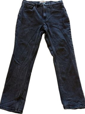 Everlane Black High Rise Straight Leg Jeans Women’s Size 26 Cropped